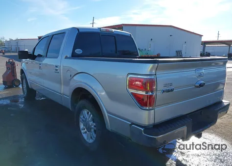 2012 Ford F-150 Lariat из США, поврежденный, VIN 1FTFW1CF7CFA23985